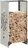 vidaXL Brennholzregal 40x30x80 cm Edelstahl 864229 Bild 4
