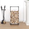 vidaXL Brennholzregal 40x30x80 cm Edelstahl 864229 Bild 3