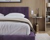 FDM Polsterbett Velours Stauraumbett - TOPSELLER - MADE IN EU - (verfügbar 90x200 120x200 140x200 160x200 180x200cm, Bettrahmen, Bett, Optional mit Matratze bestellbar, mit großen gepolsterten Kopfteil, mit Bettkasten zum aufklappen), Metallrahmen mit ... Bild 3
