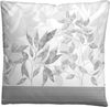 biberna Baumwoll-Satin Bettwäsche FLORAL, grau, 1x 135x200 cm + 1x 40x80 cm + 1x 80x80 cm Bild 3