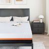 vidaXL Matratze Weiß und Grau 140 x 190 cm Jacquard-Stoff 4106305 Bild 3