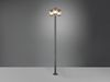 LED Mastleuchte Außen Kandelaber 3-flammig, Anthrazit, Höhe 220cm Bild 3