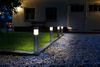 Luxform Gartenleuchte Solar-Intelligente Hybrid-Gartenlampe - Arizona, LED fest integriert, Aus Edelstahl und Glas gefertigt Bild 2