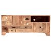 Fernsehtisch Manu 120x50x45 aus Mangoholz Bild 2