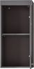 Trendteam 'Amanda' Hängeschrank, Holz, 77 x 23 x 37 cm, Grau Hochglanz Bild 2