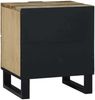 vidaXL Nachttisch Natur 40 x 33 x 46 cm Holzwerkstoff 4017934 Bild 5