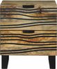 vidaXL Nachttisch Natur 40 x 33 x 46 cm Holzwerkstoff 4017934 Bild 3