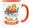 MoonWorks Tasse Tasse mit Spruch Aperol wäre mir jetzt auch lieber Büro Alkohol, Keramik Bild 2
