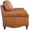 Clubsessel Wales Leder Columbia Brown Bild 5
