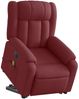 vidaXL Elektrischer Massagesessel mit Aufstehhilfe Weinrot Stoff 3205355 Bild 3