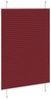 vidaXL Plissee Bordeauxrot 90x150 cm Stoffbreite 89,4 cm Polyester 4015243 Bild 4