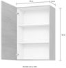KOCHSTATION Hängeschrank KS-Trea O50-90 inklusive zwei Einlegeböden, Breite 50 cm, Höhe 90 cm Bild 4