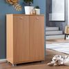 Wohnling Design Schuhschrank TANJA modern Holz 12 Paar Schuhe 4 Fächer 2 Türen Bild 4