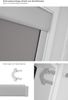 Lysel - Qualitätsdachfensterrollo abdunkelnd hellgrau Rollo geeignet für Velux Dachfenster 304, 334, M04, M34, MK34, 1, (B x H) 61.30cm x 74cm in grau/hellgrau Bild 3