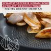 FACKELMANN Pfanne 20cm Statement – Keramik beschichtete Pfanne - Recyceltes Aluminium mit Antihaft-Beschichtung, Wabenbodenstruktur – Für alle Herdarten inklusive Induktion, PFAS-frei Bild 3