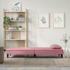 vidaXL Schlafsofa Rosa Samt 351910 Bild 3