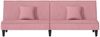 vidaXL Schlafsofa Rosa Samt 351910 Bild 4