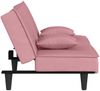 vidaXL Schlafsofa Rosa Samt 351910 Bild 5