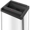 Hailo 'Big-Box Swing L' Mülleimer, Stahlblech, 35 Liter, Edelstahl Bild 2