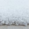 Carpettex 'Unicolor' Hochflor-Teppich, Höhe: 30 mm, Shaggy Langflor, Weiß, 60 x 110 cm (Läufer) Bild 2
