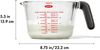 OXO Good Grips Messbecher, Glas, ohne Deckel Bild 4