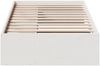 vidaXL Tagesbett ohne Matratze Weiß 90x190 cm Massivholz Kiefer 859248 Bild 5