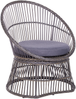 Bistro Set mit Kissen MESYNA Taupe Bild 4