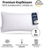 LIVINA HOME Kopfkissen Schlafkissen in Hotelqualität, Microfaserkissen, 80x80, 40x80cm, Füllung: Microfaser, Bezug: Premium Microfaser, Seitenschläfer, Rückenschläfer, Bauchschläfer, 1 oder 2-tlg. erhältlich, Kissen 40x80 cm, 80x80 cm, Reißverschluss, ... Bild 2