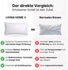 LIVINA HOME Kopfkissen Schlafkissen in Hotelqualität, Microfaserkissen, 80x80, 40x80cm, Füllung: Microfaser, Bezug: Premium Microfaser, Seitenschläfer, Rückenschläfer, Bauchschläfer, 1 oder 2-tlg. erhältlich, Kissen 40x80 cm, 80x80 cm, Reißverschluss, ... Bild 4