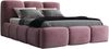 Polsterbett STAR 90x200 ohne Matratze mit Bettkasten und Lattenrost. Farbe: Flamingo 14 Bild 3