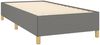 Boxspringbett mit Matratze Stoff Dunkelgrau 80x200 cm, Härtegrad: H2 [3128638] Bild 4