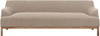 beliani 'SOSJO' 3-Stizer-Sofa, Stoff beige, Mittig, 219 x 83 x 74 cm Bild 2