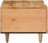 vidaXL Couchtisch Braun 100 x 54 x 40 cm Massivholz Mango 4018928 Bild 4