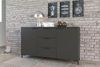 Kommode Alternative Sideboard 151x40x84cm kosmos anthrazit 2 türig Bild 5