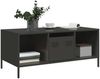 vidaXL Couchtisch Schwarz 101,5x50x43,5 cm Kaltgewalzter Stahl 851274 Bild 3