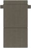 vidaXL Klappsofa Bett Hellgrau 70 x 80 x 60 cm Stoff 900097 Bild 3
