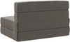 vidaXL Klappsofa Bett Hellgrau 70 x 80 x 60 cm Stoff 900097 Bild 5