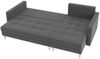 AX LIVING Kleine Couch L Form Nesbit 224cm Beige mit Schlaffunktion&Bettkasten Bild 4