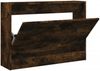 vidaXL Schuhschrank Räuchereiche 80x21x57 cm Holzwerkstoff 839914 Bild 2