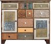 Sideboard IVAR - Holz Mehrfarbig 111 x 125 x 35 cm | Schrank Flur Schlafzimmer Kommode Bild 3