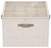SONGMICS Schuh-Organizer, 2er Set, jeder für bis zu 16 Paar Schuhe, platzsparend, stapelbar, Kleiderschrank, beige Bild 4