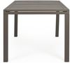 Gartentisch Edila aus Aluminium, ausziehbar, modern, braun, für 8–10 Personen, wetterfest Bild 2