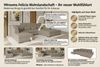 99rooms Felicia Wohnlandschaft Chenille EDEN Cappuccino Rechts Bild 3