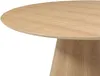 Vente-unique - ANTALIZA Esstisch Holz, Platte Beige - B 120 cm x H 75,5 cm x L 120 cm Bild 4