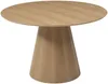 Vente-unique - ANTALIZA Esstisch Holz, Platte Beige - B 120 cm x H 75,5 cm x L 120 cm Bild 3