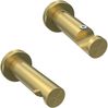 Gardinenstangen-Set Platon Sitra 100 cm, 1-läufig (ohne Ringe), 20 mm Ø Messing-Optik Bild 5