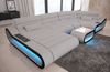 Stoff Wohnlandschaft Concept U Form - Strukturstoff - macchiato-schwarz - Links Bild 2