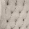 Polsterbett Doppelbett PELAGIO Stoff Whisper Hellgrau 180x200cm inkl. Matratze Bild 4