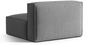 Micadoni Modul Nuria 2-Sitzer Samt Grau Bild 3