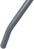 vidaXL Gartentisch Hellgrau 80 cm Stahl und Glas 312215 Bild 4